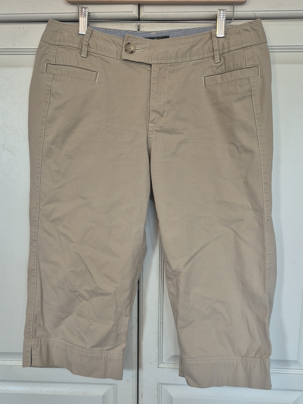 Eddie Bauer Women's Khaki Bermuda Shorts